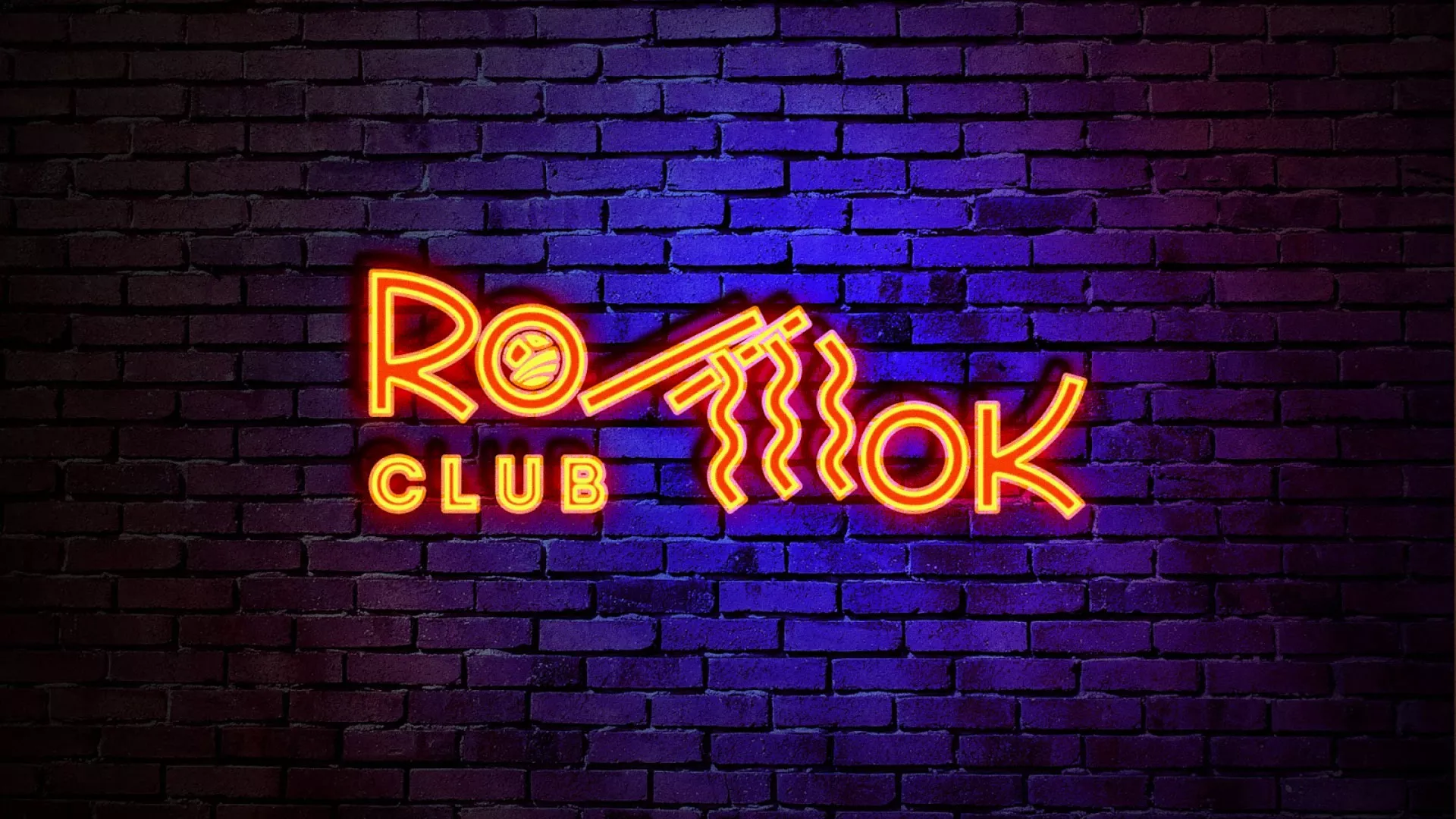 Разработка интерьерной вывески суши-бара «Roll Wok Club» в Верее